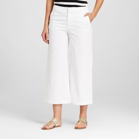 Merona Pants - NWT Merona wide leg Crop pants